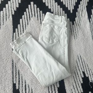 MOTHER Denim “The Tomcat” in Cream Puffs size 27